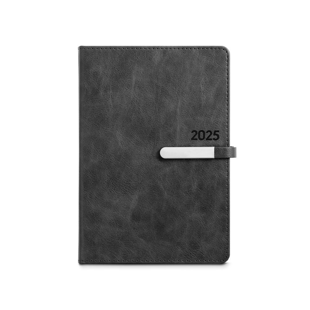 Agenda Diária com Fecho Magnético Personalizada