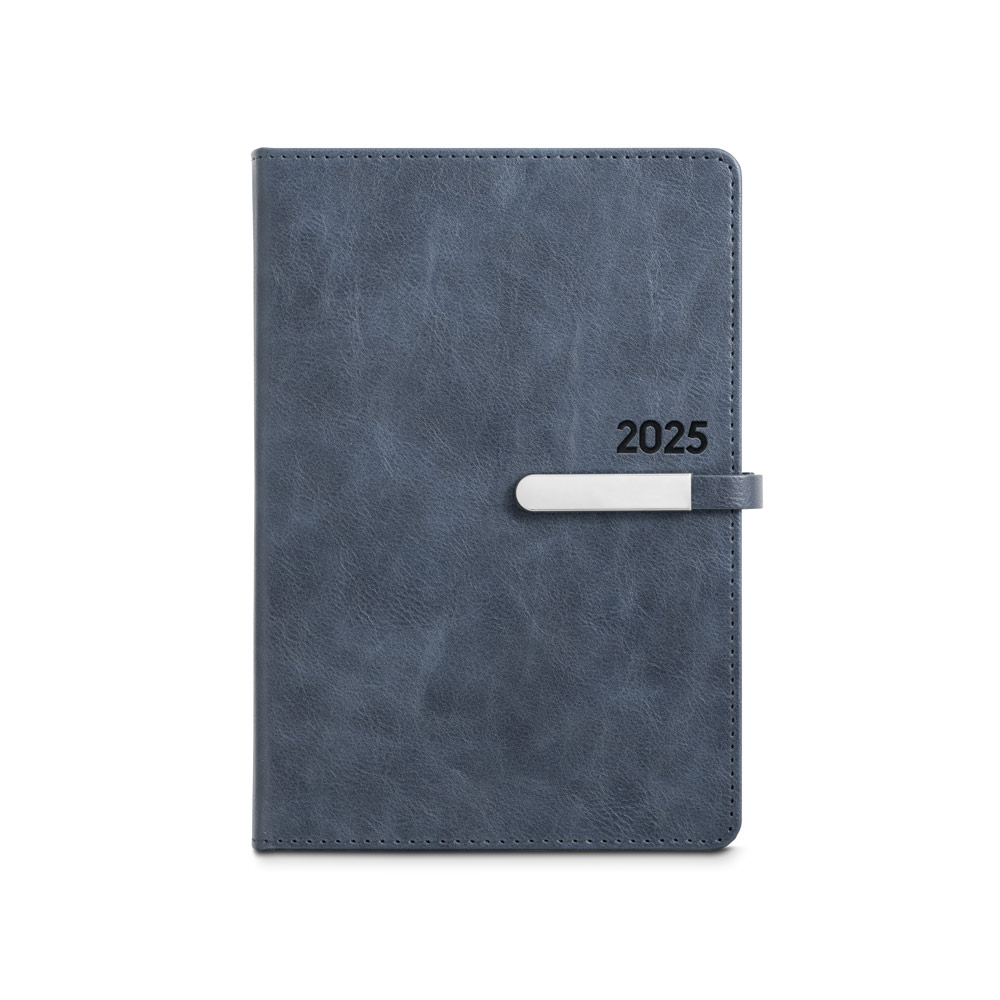 Agenda Diária com Fecho Magnético Personalizada