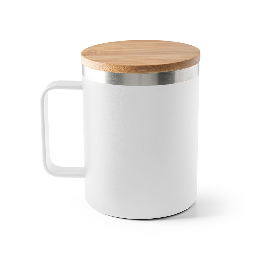 Caneca em Aço Inox para Brindes Personalizados 420 mL