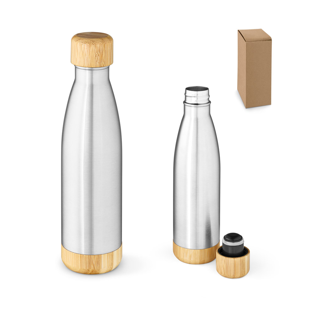 Garrafa Personalizada 1.2L em Aço Inox Reciclado