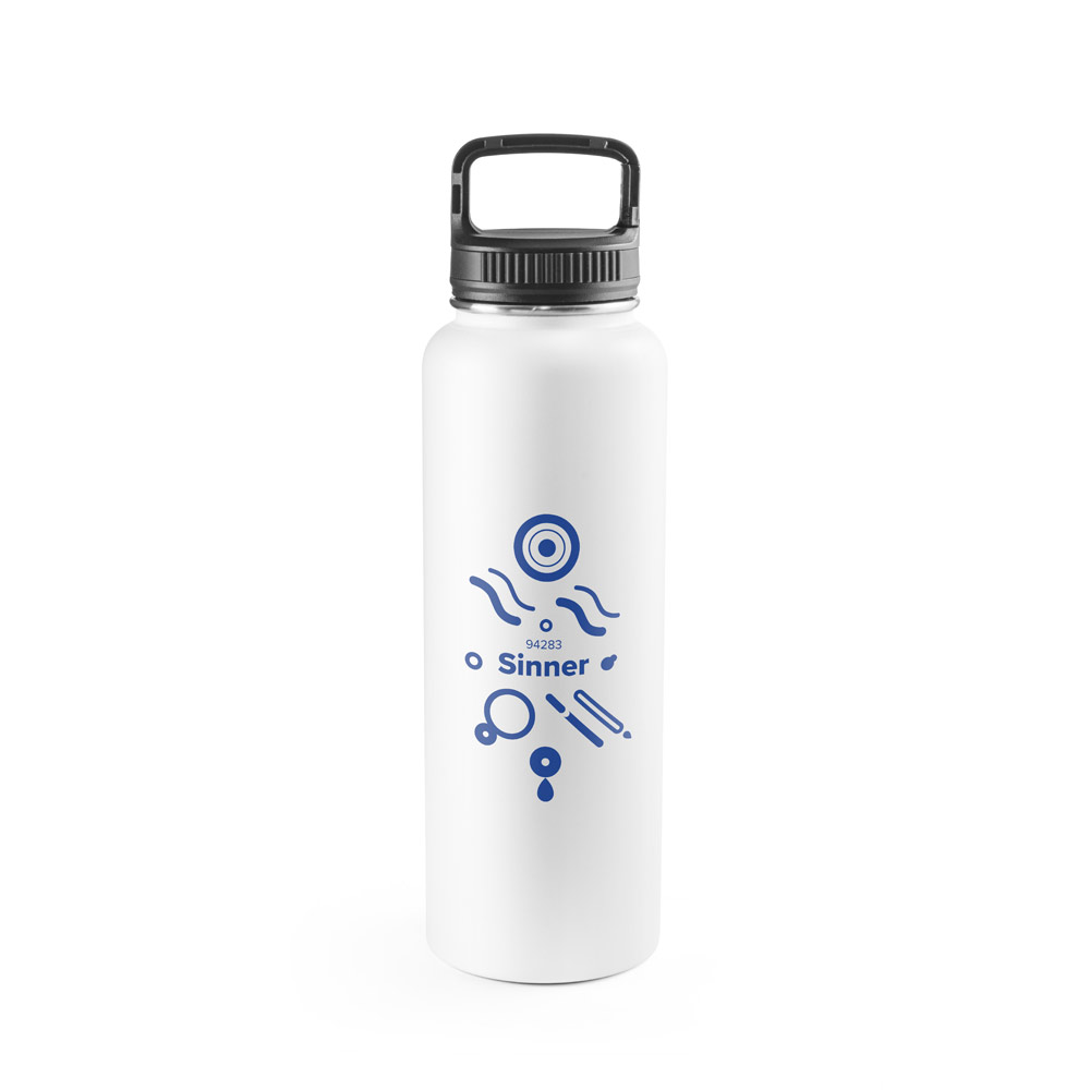 Garrafa Personalizada 1.2L em Aço Inox Reciclado