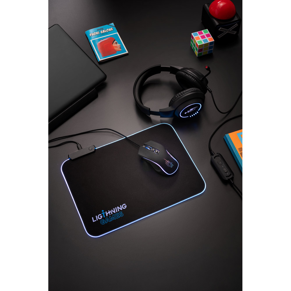 Mouse Gamer RGB Personalizado Conforto e Performance em ABS com Acabamento Emborrachado