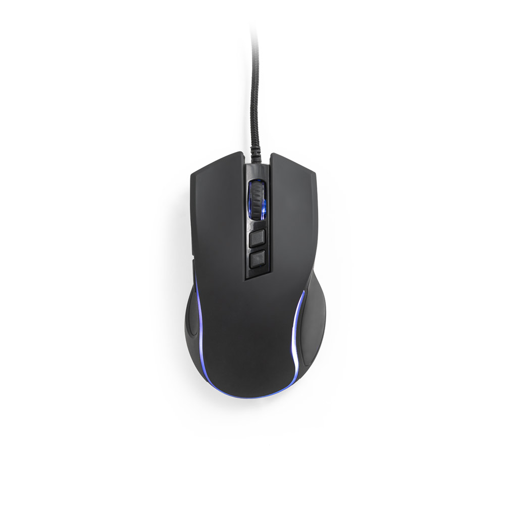 Mouse Gamer RGB Personalizado Conforto e Performance em ABS com Acabamento Emborrachado